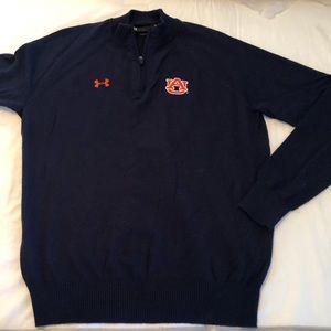 Quarter-Zip Auburn University Sweater